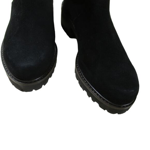 Stuart Weitzman NWOB Blair Suede Over-The-Knee Boots Black 4.5 B S4836 OTK - Picture 14 of 14